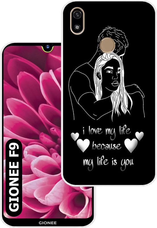 Goldista Back Cover for Gionee F9  (Multicolor, Flexible, Silicon, Pack of: 1)