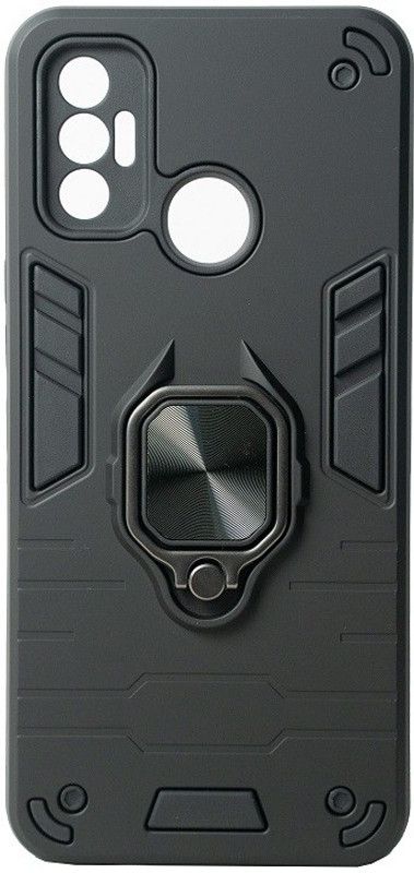 BESTTALK Back Cover for Tecno SPARK 7  (Black, Shock Proof, Pack of: 1)