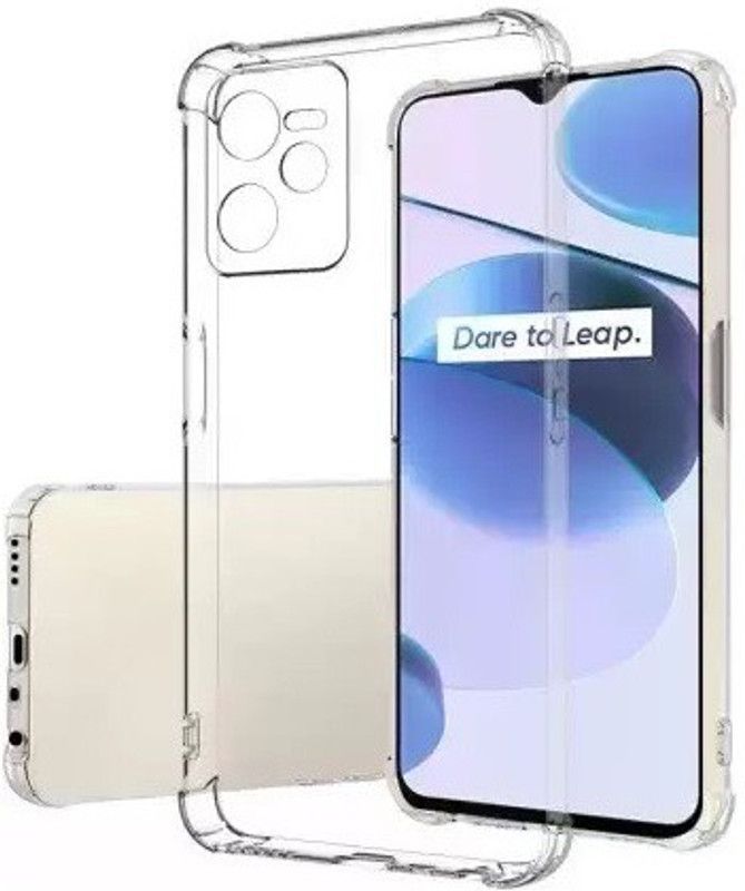 MOBIGENIX Back Cover for REALME C35 5G , REALME C35  (Transparent, Shock Proof, Silicon, Pack of: 1)