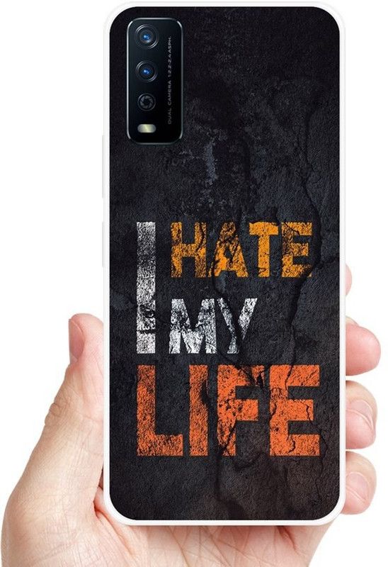 WOELLO Back Cover for Vivo Y12s, Vivo Y20, Vivo Y20i  (Multicolor, Grip Case, Silicon, Pack of: 1)