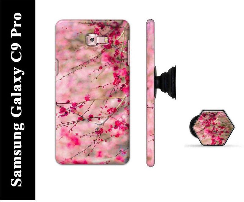 Elite Case Back Cover for Samsung Galaxy C9 Pro  (Pink, Cases with Holder, Pack of: 2)