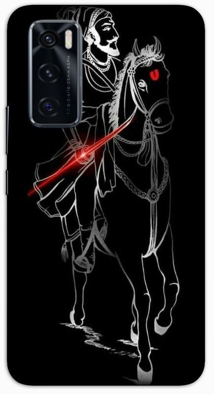 CROKIAN Back Cover for ViVO V20 SE Shivaji Back Cover  (Multicolor, Hard Case, Pack of: 1)