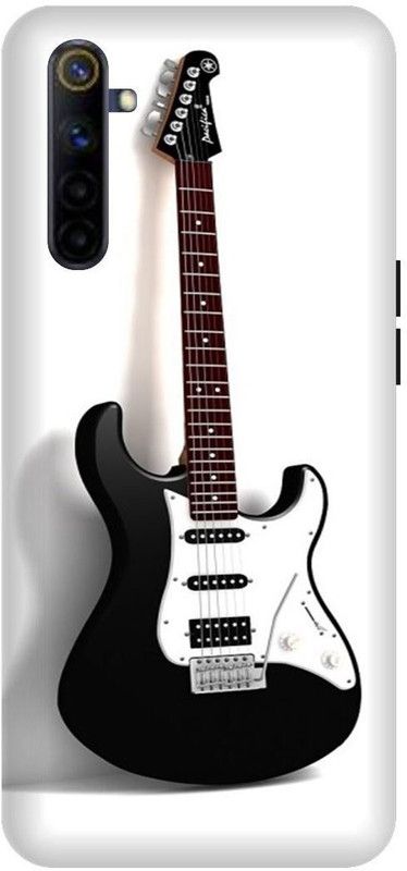 KARJUN Back Cover for Realme 6, Realme 6i, Guitar Print Back Cover  (Multicolor, Hard Case, Pack of: 1)