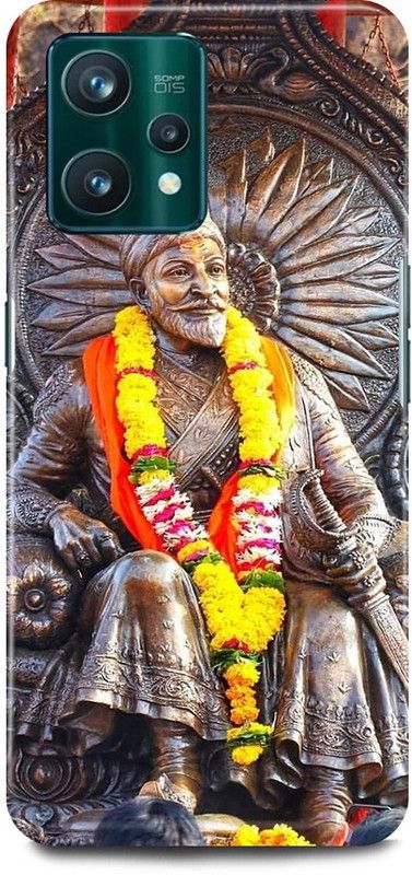 FIKORA Back Cover for Realme C31, RMX3501, SHIVAJI, CHATRAPATI, SHIVAJI, MAHARAJ, HISTORYKING  (Brown, Hard Case, Pack of: 1)