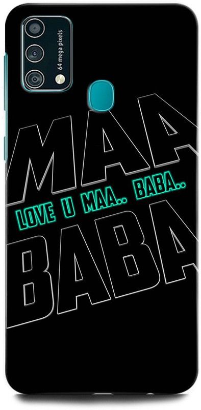 ORBIQE Back Cover for Samsung Galaxy M31 MAA PAA, LOVE YOU MAA, LOVE YOU BABA, LIFELINE MAA PAA  (Multicolor, Hard Case, Pack of: 1)