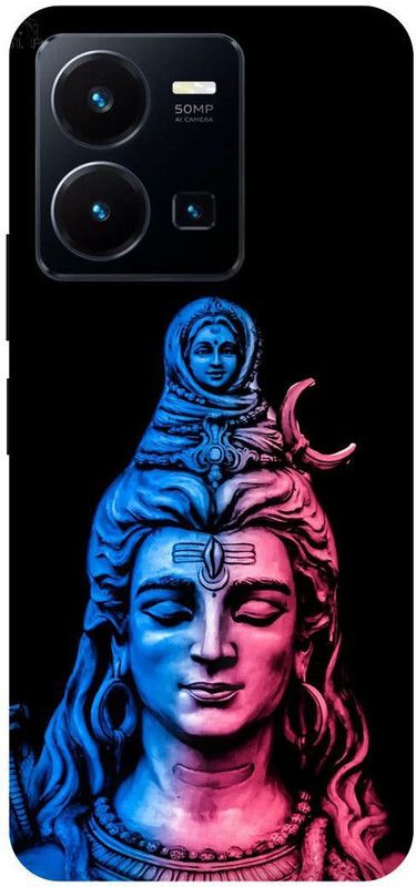 FRONK Back Cover for vivo Y35, V2205, SHIV, SHIV, JI, MAHADEV, MAHAKAL, BHOLENATH  (Multicolor, Hard Case, Pack of: 1)