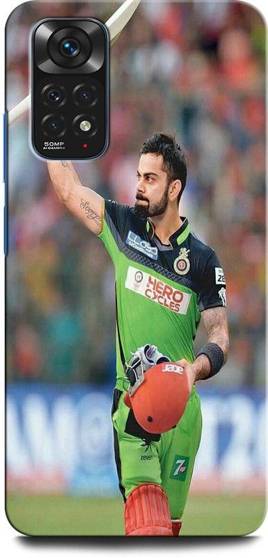INTELLIZE Back Cover for Redmi Note 11 VIRAT, KOHLI, INDIA, CRICKET, PLAYER, SPORTS, CAPTAIN  (Multicolor, Hard Case, Pack of: 1)