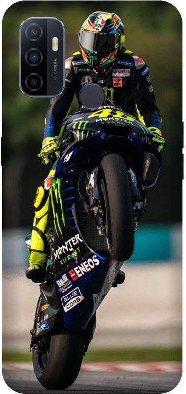 UMPRINT Back Cover for Oppo A33/Oppo CPH2137 Rossi Vr46 Racer Bike Bike Lover Printed Back Cover  (Multicolor, Hard Case, Pack of: 1)