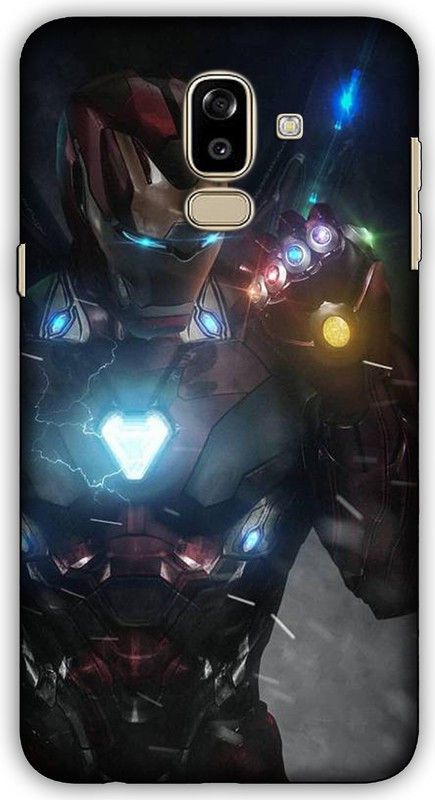artocus Back Cover for Samsung Galaxy J6, Samsung Galaxy J6 Iron man Printed Back Cover  (Multicolor, Hard Case, Pack of: 1)