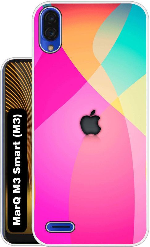 Case Club Back Cover for MarQ M3 Smart, MarQ by Flipkart M3 Smart  (Multicolor, Camera Bump Protector, Silicon)