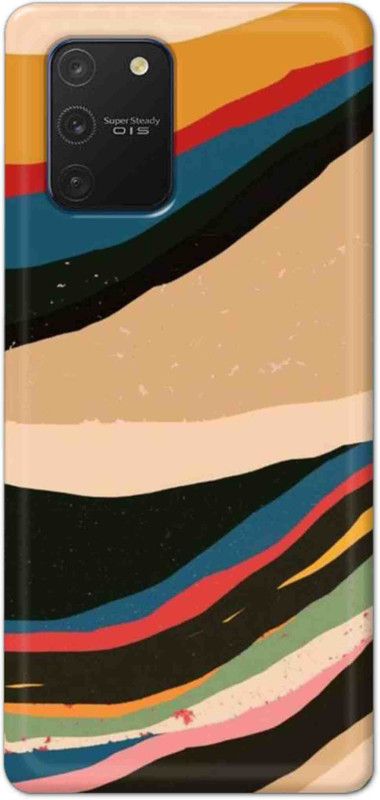 NDCOM Back Cover for Samsung Galaxy Note 10 Lite Color Wave Pattern Printed  (Multicolor, Hard Case, Pack of: 1)