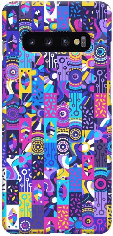 Whippy Back Cover for Samsung Galaxy S10 Plus  (Multicolor, Hard Case)