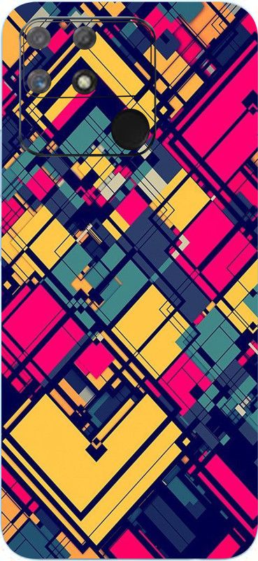 Jeeva Creation Narzo 50A Mobile Skin  (Ultra Super Pattern Lines Skin With High Matte Finish.)