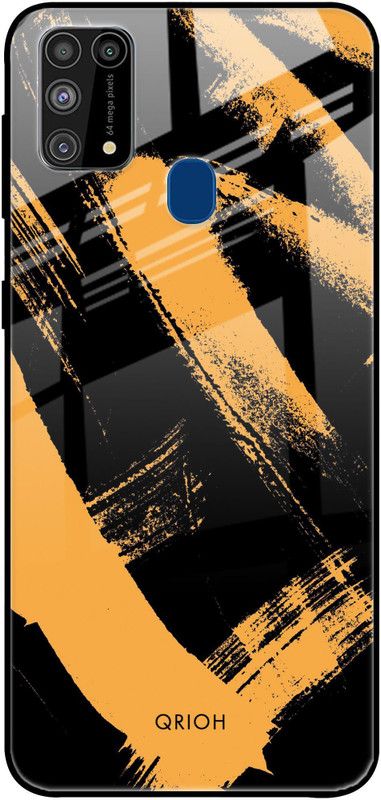 QRIOH Back Cover for Samsung Galaxy M31  (Multicolor, Grip Case, Silicon, Pack of: 1)