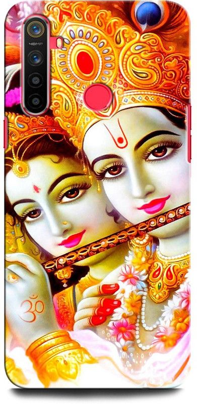GRAFIQE Back Cover for Realme 5 Pro KRISHNA, LORD KRISHNA, VASUDEV, GOD, KRISHN KANHIYA, RADHA  (Multicolor, Shock Proof, Pack of: 1)