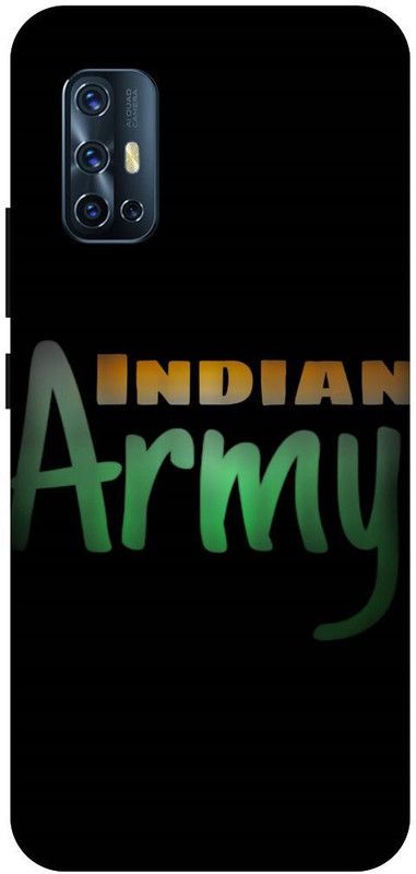 THE NARAYANA COLLECTIONS Back Cover for VIVO V17- 1919-FOGI,INDIAN,ARMY,SOLDIER  (Multicolor, Hard Case, Pack of: 1)