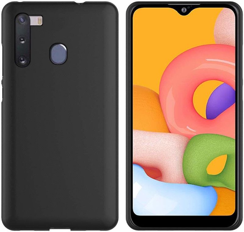 Celzo Back Cover for Samsung Galaxy A21  (Black, Pack of: 1)