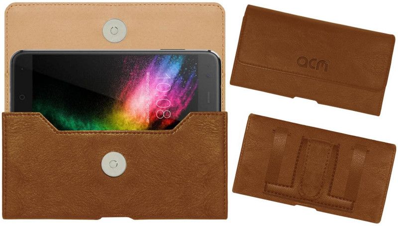ACM Pouch for Infocus Snap 4  (Gold, Holster, Pack of: 1)