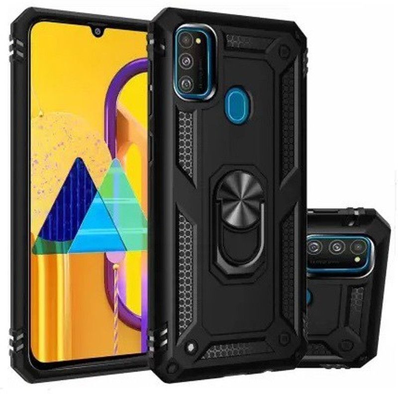 NewSelect Back Cover for Samsung Galaxy M30s  (Black, Grip Case, Pack of: 1)