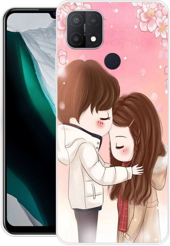 Chahar Back Cover for Oppo A15, Oppo A15s  (Multicolor, Grip Case, Silicon, Pack of: 1)