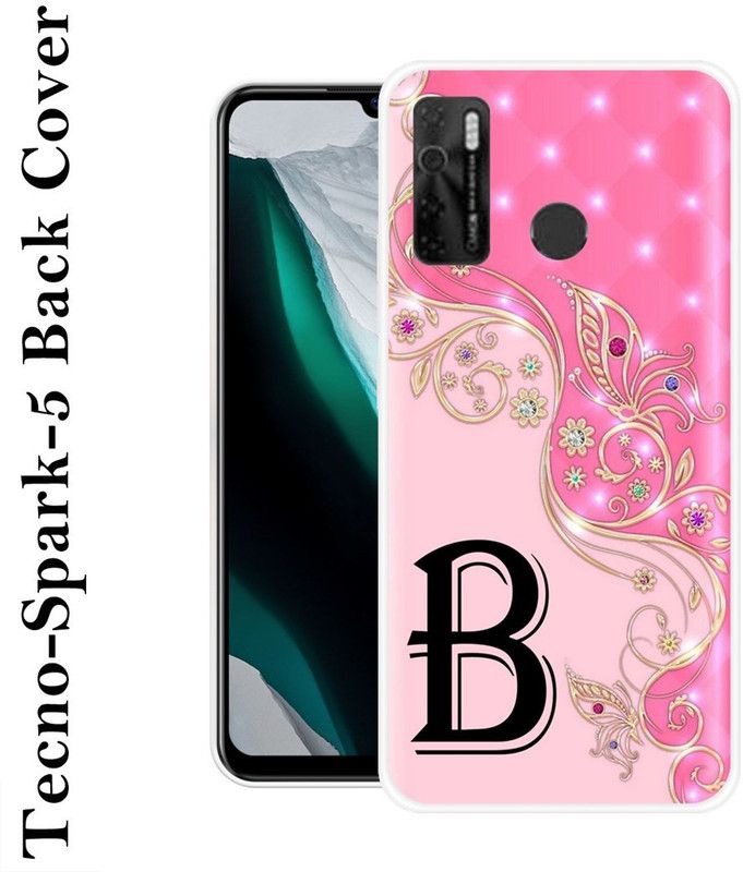 SHIVKUDI Back Cover for Tecno Spark 5  (Multicolor, Grip Case, Silicon)