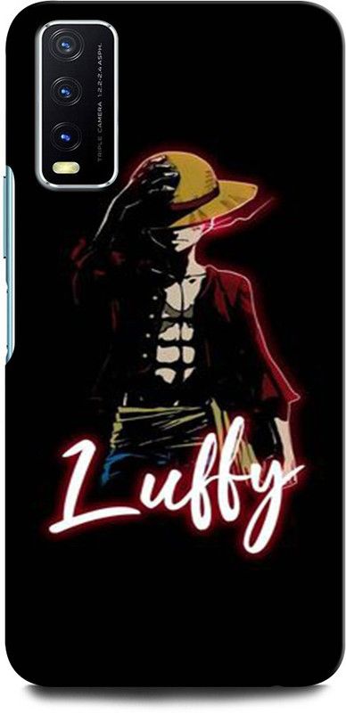 GRAFIQE Back Cover for Vivo Y12G LUFFY ONE PIECE, LUFFY, ANIME, MONKEY D LUFFY, CARTOON  (Multicolor, Shock Proof, Pack of: 1)