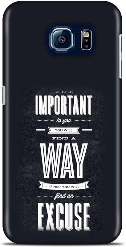 Sankee Back Cover for Samsung Galaxy S6 G920  (Black, Hard Case)
