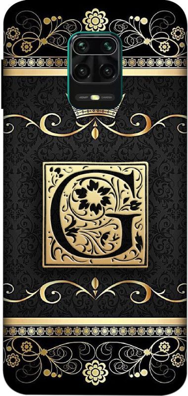 JAIBHAGWAN Back Cover for Mi Redmi Note 9 Pro, Redmi Note 9 Pro Max, Poco M2 Pro  (Gold, Hard Case, Pack of: 1)