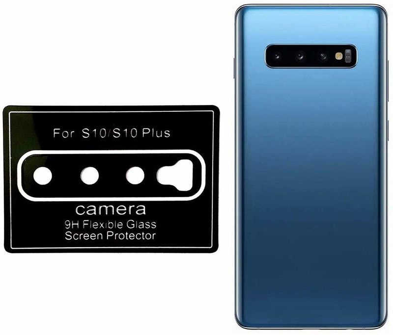 S-Hardline Back Camera Lens Glass Protector for Samung Galaxy S10 Plus  (Pack of: 1)
