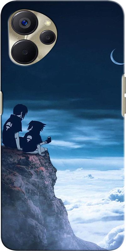 INTELLIZE Back Cover for Realme 9i 5G ITACHI X SUSUKE, NARUTO, ANIME, CARTOON  (Multicolor, Hard Case, Pack of: 1)