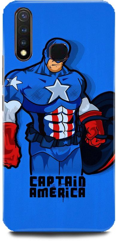 MP ARIES MOBILE COVER Back Cover for Vivo U10  (Blue, Hard Case)