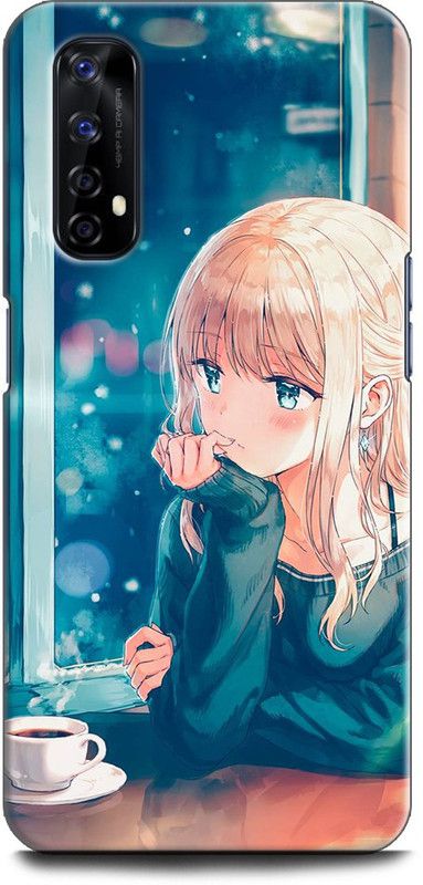 Afterglow Back Cover for Realme Narzo 20 Pro ANIME, CARTOON, ANIME GIRL, SAD, LOVE, ALONE  (Multicolor, Shock Proof, Pack of: 1)