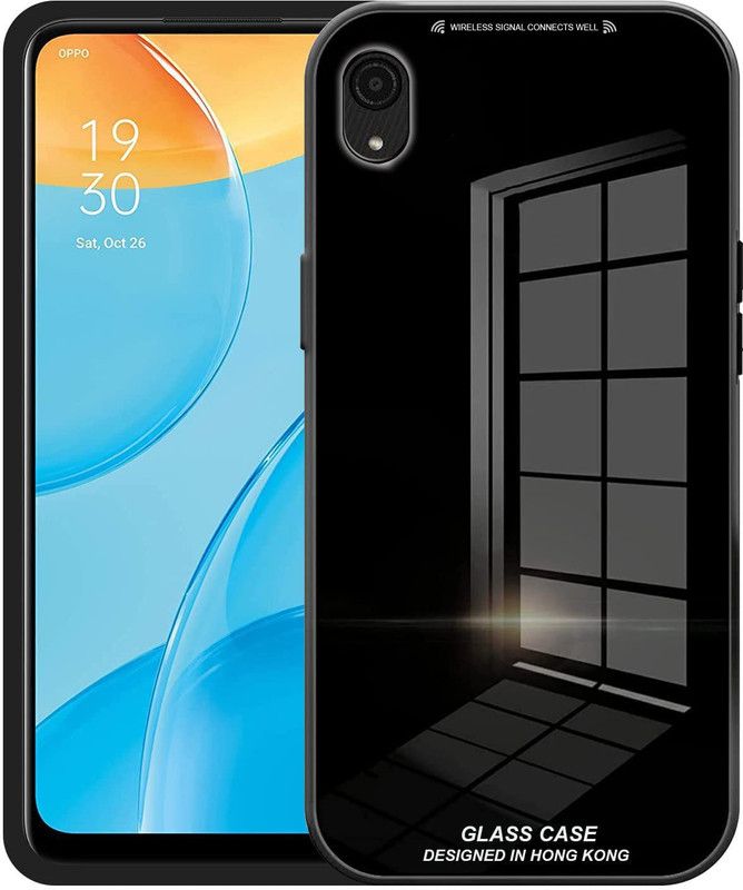 Yebhi Online Back Cover for Samsung Galaxy A03 Core |Premium Quality Glass| Stunning Look| Slim Fit  (Black, Grip Case, Pack of: 1)