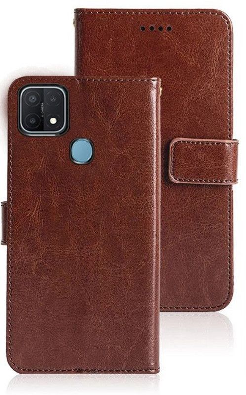WEBKREATURE Back Cover for Oppo A15, Oppo A15s  (Brown, Grip Case, Pack of: 1)