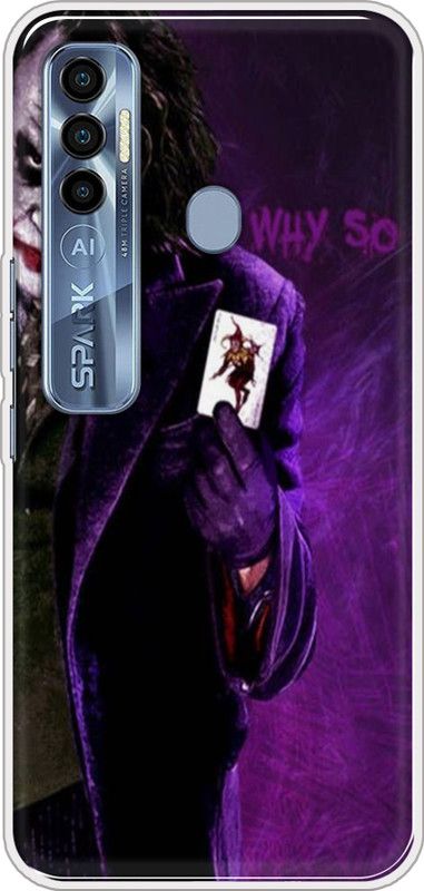 Hansviprint Back Cover for Tecno Spark 7 Pro  (Multicolor, Grip Case, Silicon)