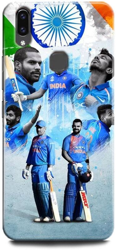 FIKORA Back Cover for Vivo Y95/1807 DHONI ROHIT VIRAT PRINTED  (Multicolor, Hard Case, Pack of: 1)