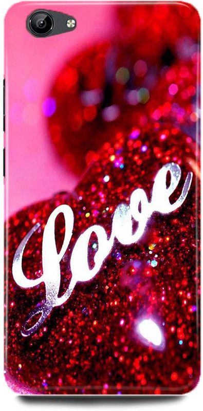 FRONK Back Cover for OPPO A83, 2018 Edition, LOVE, HEART, GLITTER, COUPLE, VALENTINE  (Pink, Hard Case, Pack of: 1)