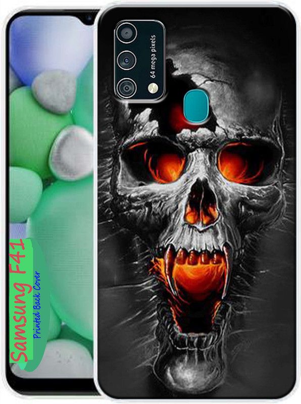 LUCASTENN Back Cover for Samsung F41, Samsung Galaxy F41 Back Cover  (Multicolor, Dual Protection, Silicon, Pack of: 1)