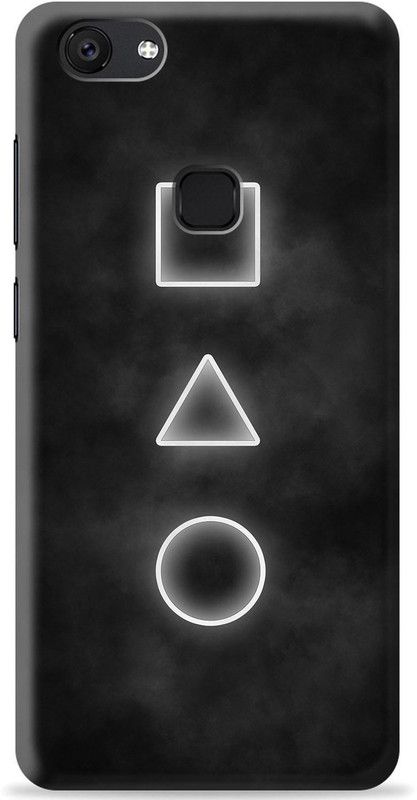 Crafter Back Cover for VIVO V7 Plus  (Black, Shock Proof, Pack of: 1)
