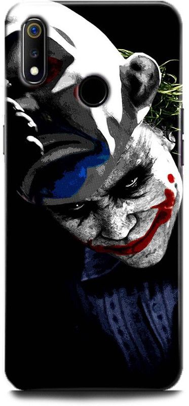 Afterglow Back Cover for Realme 3i JOKER, BATMAN, HEATH LEDGER JOKER, DARK KNIGHT, WHY SO SERIOUS  (Multicolor, Shock Proof, Pack of: 1)
