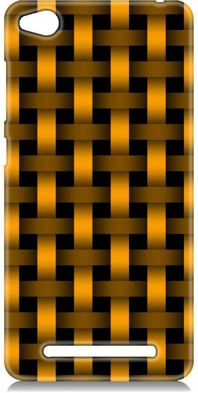 Smutty Back Cover for Mi Redmi 4A - Yellow Sack Print  (Multicolor, Hard Case, Pack of: 1)