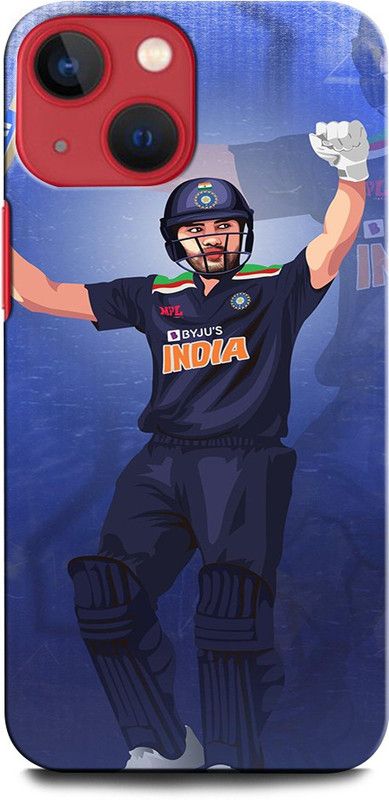 GRAFIQE Back Cover for APPLE iPhone 12 Mini ROHIT SHARMA, INDIA, CRICKET, INDIAN CRICKET BATSMAN  (Multicolor, Shock Proof, Pack of: 1)