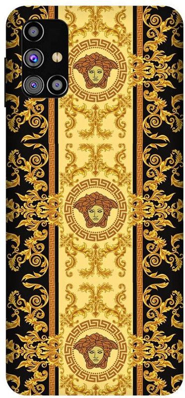 URCHIN Back Cover for Samsung M30s Versace, Versace logo, versace brand  (Multicolor, Shock Proof, Pack of: 1)