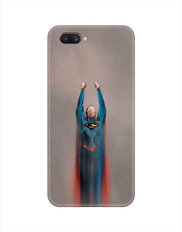 Smutty Back Cover for Realme C1, A1603 - Superman Print  (Multicolor, Hard Case, Pack of: 1)