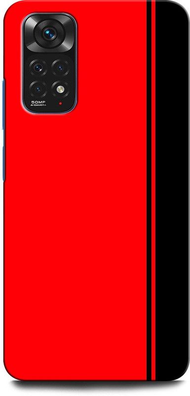 GRAFIQE Back Cover for Redmi Note 11 PRO Plus 5G, RED, BLACK, ABSTRACT, COLOR  (Multicolor, Shock Proof, Pack of: 1)