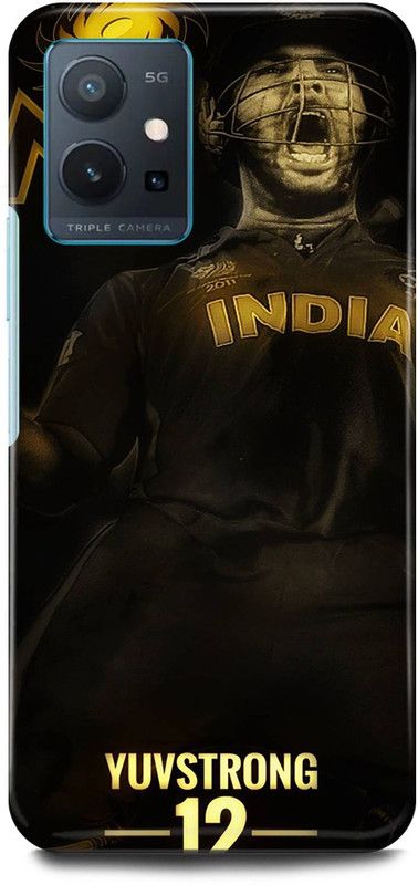 FIKORA Back Cover for OnePlus Nord CE 2 5G, YUVRAJ, SINGH, YUVI  (Black, Hard Case, Pack of: 1)