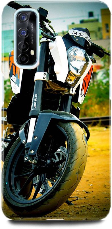 MP ARIES MOBILE COVER Back Cover for Realme Narzo 20 Pro, Bike,Ktm,Duke,Bike,Lover,Bike,Biker,Love,Kiss,Rider,Couple,Lover,Motor,  (Multicolor, Hard Case, Pack of: 1)