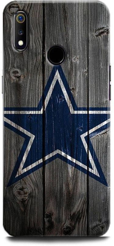 Afterglow Back Cover for Realme 3 COWBOYS, DALLAS, STAR, STAR LOGO  (Multicolor, Shock Proof, Pack of: 1)
