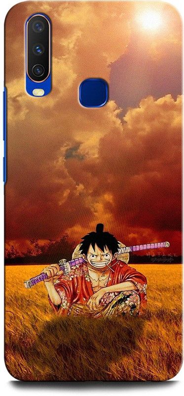 GRAFIQE Back Cover for Vivo Y11 1906/PD1930CF_EX LUFFY, MONKEY D LUFFY, ANIME, LUPI, MONKEY, STRAW HAT, CAPITAN  (Multicolor, Shock Proof, Pack of: 1)