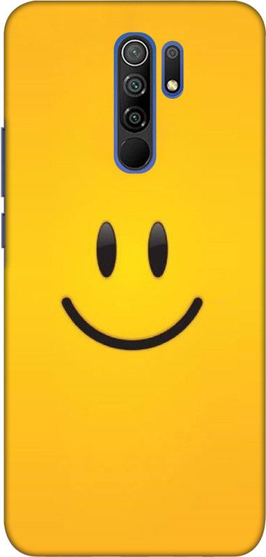 JAIBHAGWAN Back Cover for Poco M2, Redmi 9 Prime  (Yellow, Hard Case, Pack of: 1)